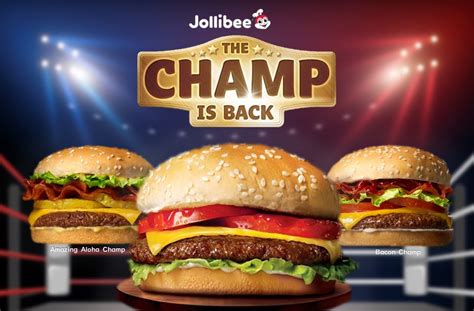 jollibee phased out products|Jollibee brings back Champ, adds 2 new variants.